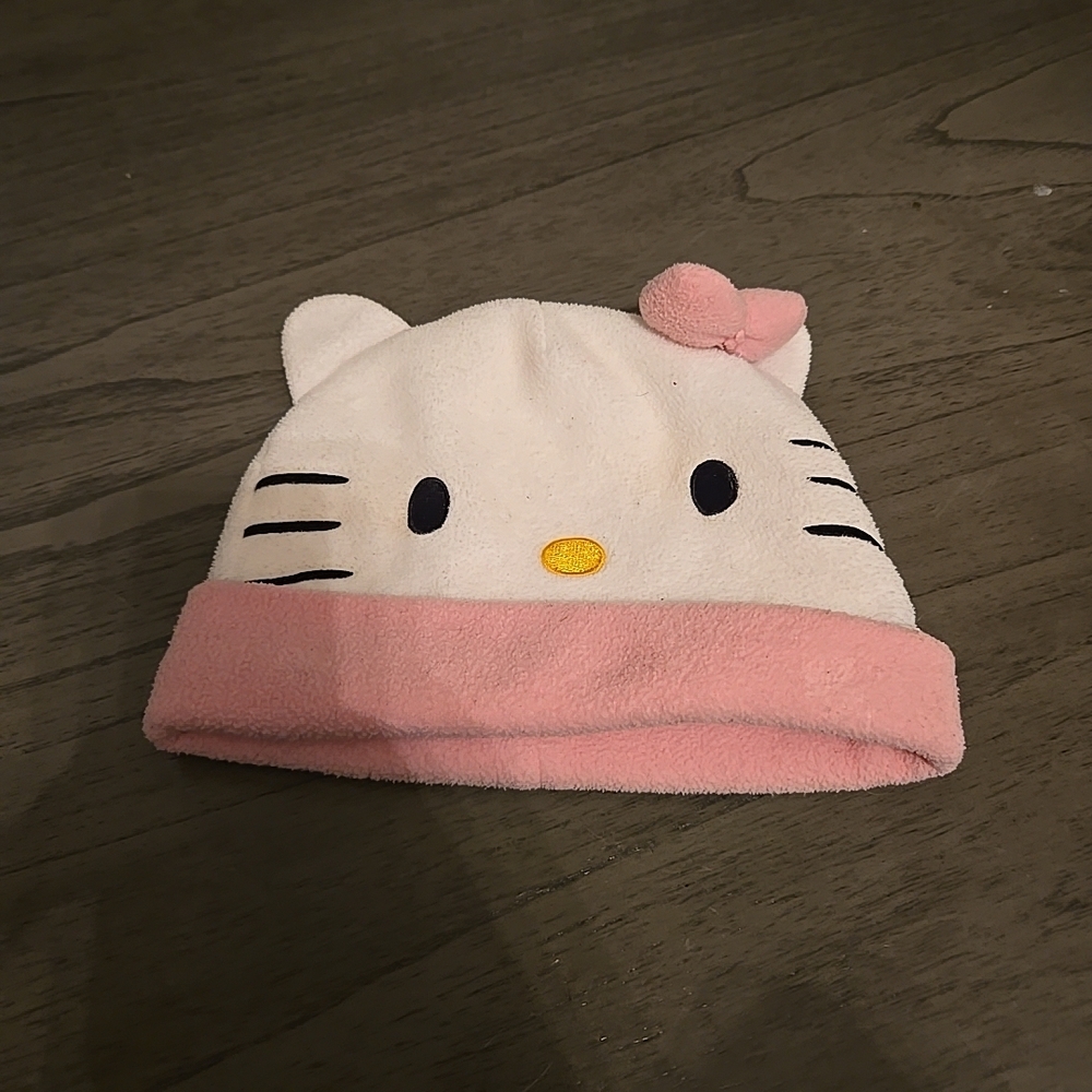 Sanrio Hello Kitty White and Pink Hat